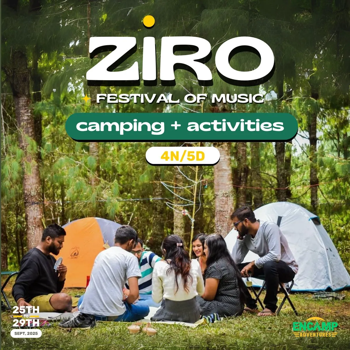 Camping - 4N5D + Activities option 1